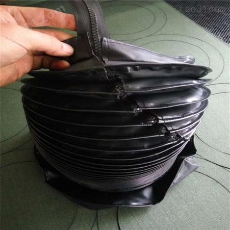 沧一油缸保护套-橡胶布油缸保护套-拉链式油缸保护套-耐磨损油缸保护套
