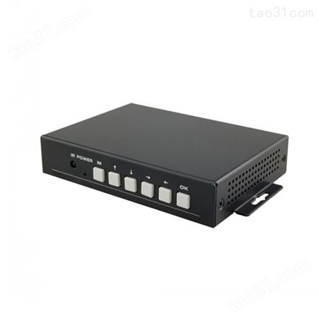 小鱼视频 视频转换器HDMI/DVI/VGA/AV转AV/CVBS/RGB/分量 会议用