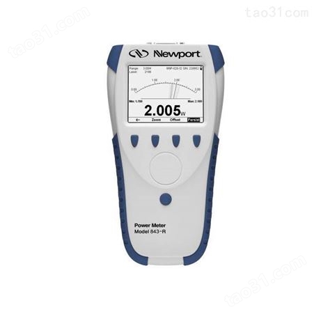 newport 843-R 经济型手持式激光功率计，测量皮瓦至数千瓦的光功率