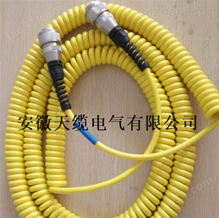 灯具用螺旋电缆/安徽天缆*供应