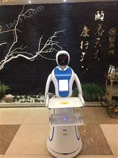 清华天津装备智能语音送餐科技馆机器人