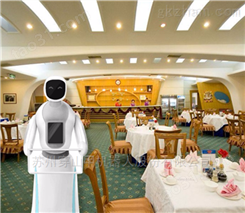 无轨送餐点餐支付宣传菜单播放音乐机器人